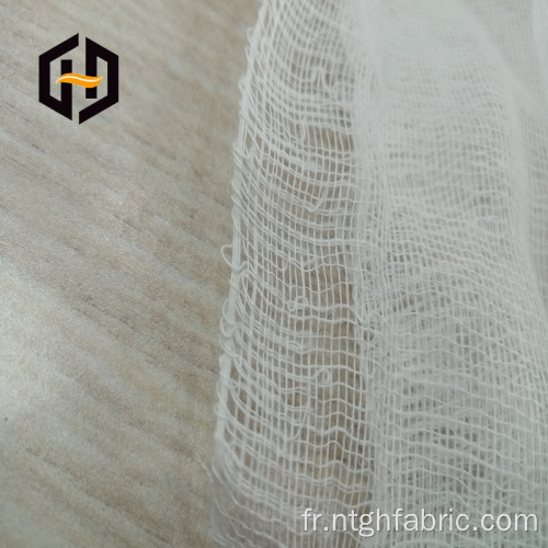 Tissu composite pur coton grège pour ruban en tissu